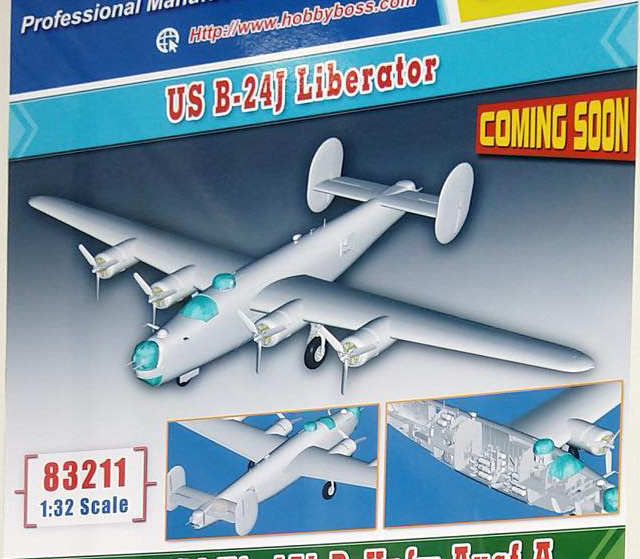 Spotted: Renderings Of Hobby Boss’ Upcoming 1/32 B-24J Model