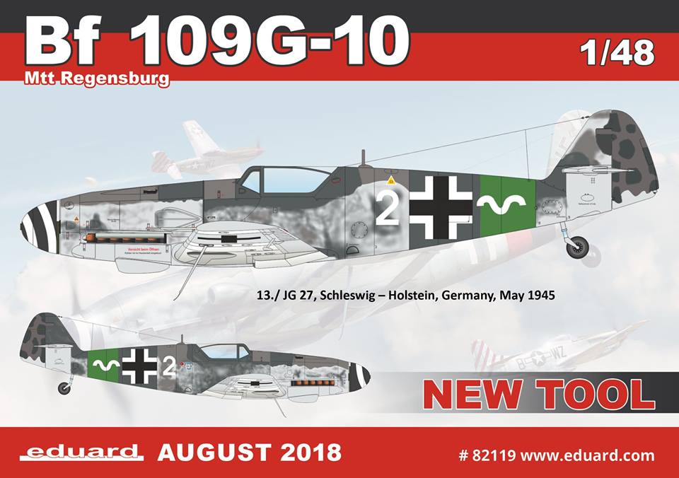 Eduard to Release New Tool Bf 109 G-10 Mtt Regensburg