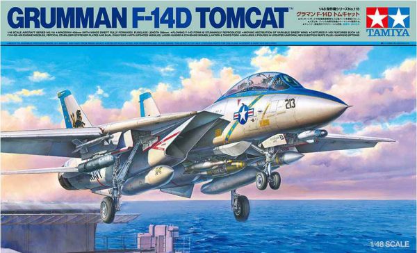 Tamiya to Release New 1/48 F-14D Tomcat Model Kit