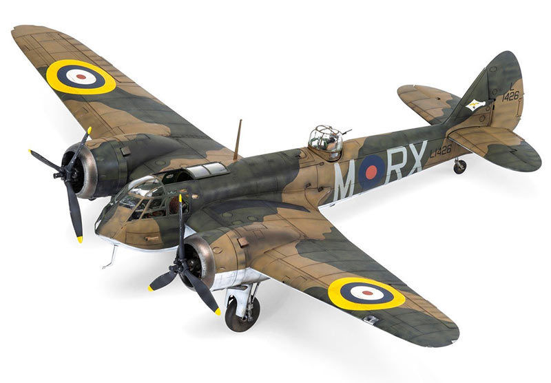 Kit Maquette Airfix 1/72 – Bristol Blenheim Mk.IF Avec 2 Décorations – Neuf Sous Blister