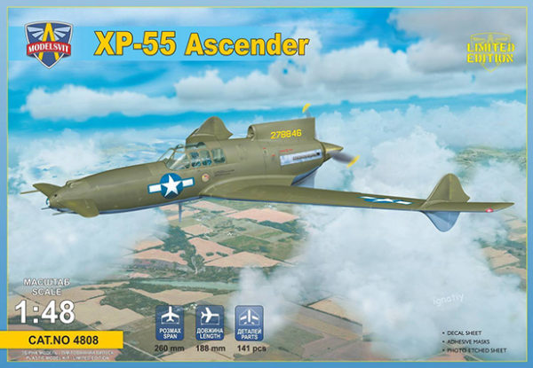 Modelsvit Releases New Tool XP-55 Ascender Model Kit