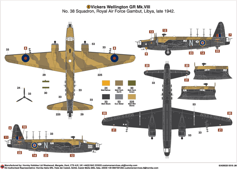 First Look: Airfix’s Upcoming Vickers Wellington GR Mk.VIII