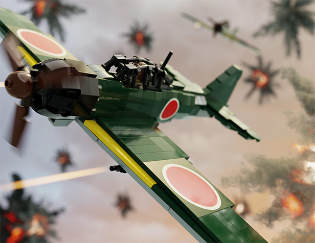 Brickmania Releases New LEGO A6M5 Zero Model Kit