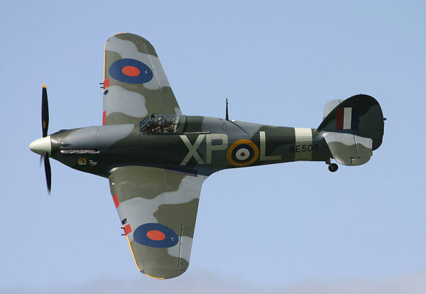 World’s Only Dual Control, Two Seat Hawker Hurricane Offered For Sale