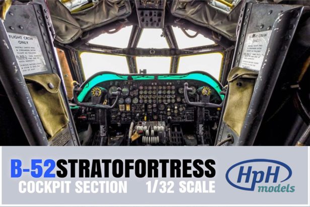 HpH to Release Massive 1/32 B-52 Cockpit Section Model Kit