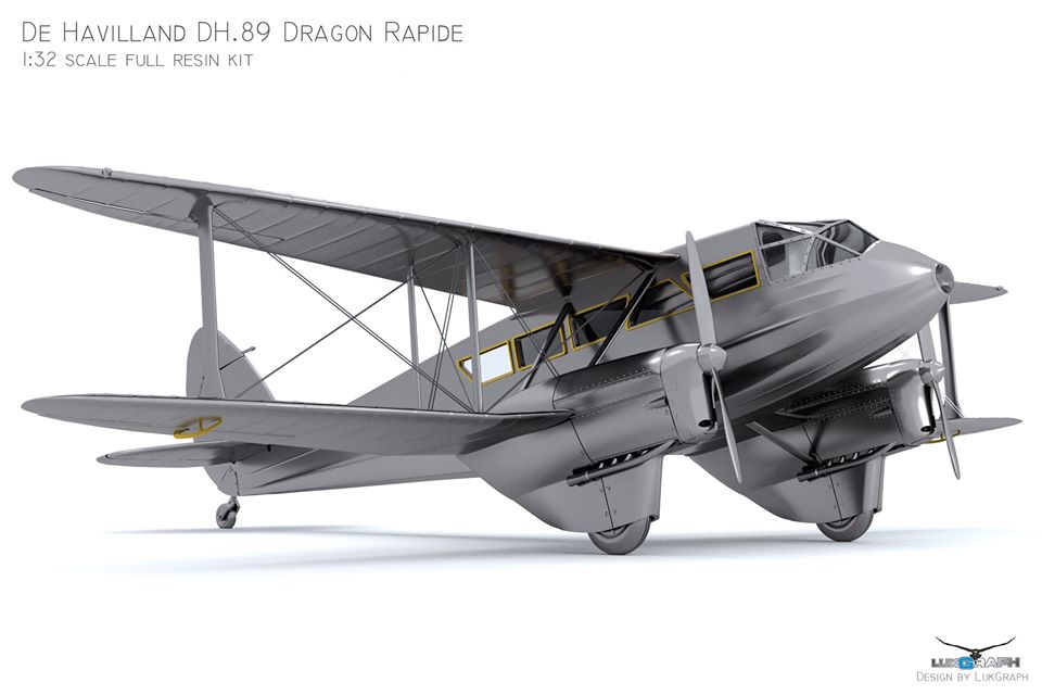 dragon rapide model kit