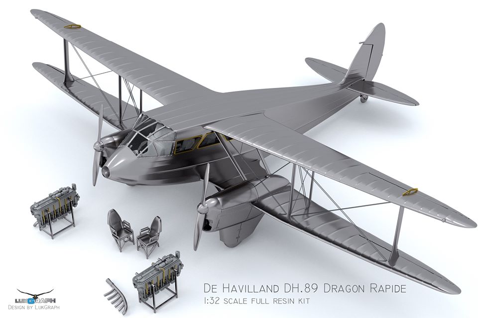 dragon rapide model kit