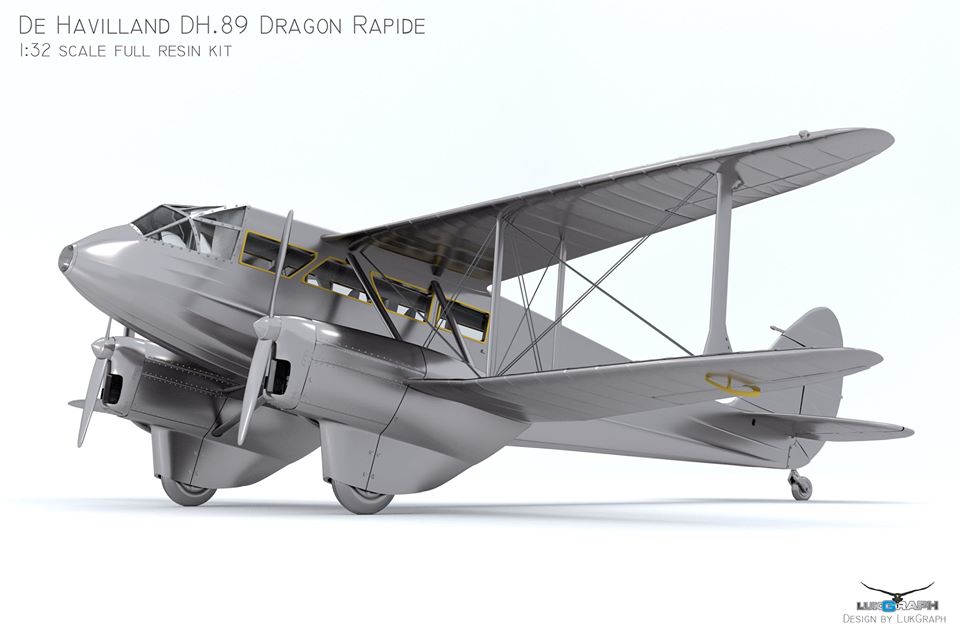 dragon rapide model kit