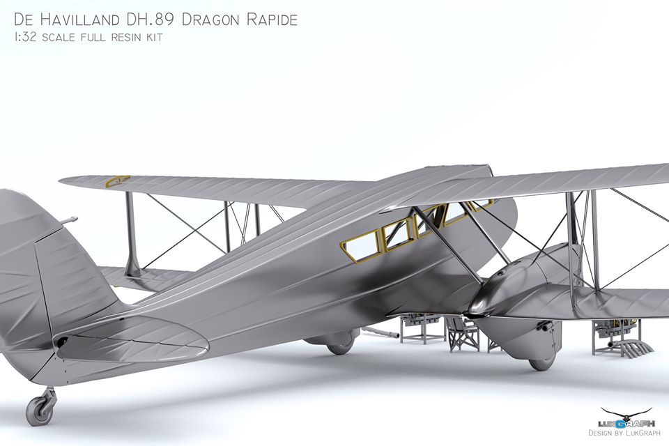 dragon rapide model kit