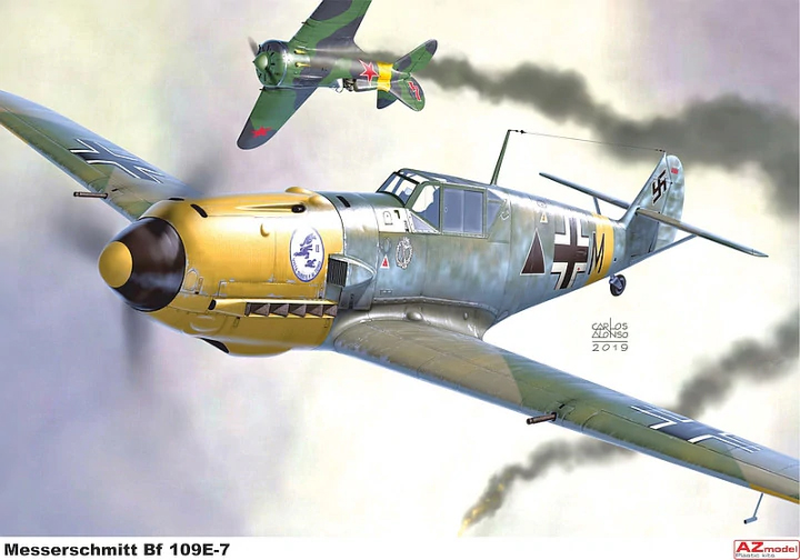 AZ Model to Release New Tool Bf 109 E Series Model Kit