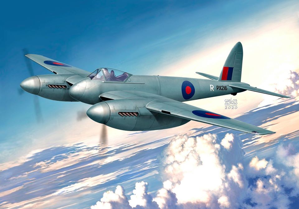 Azmodel To Release 4 “complete New Tool” Dh 103 Hornet Model Kits