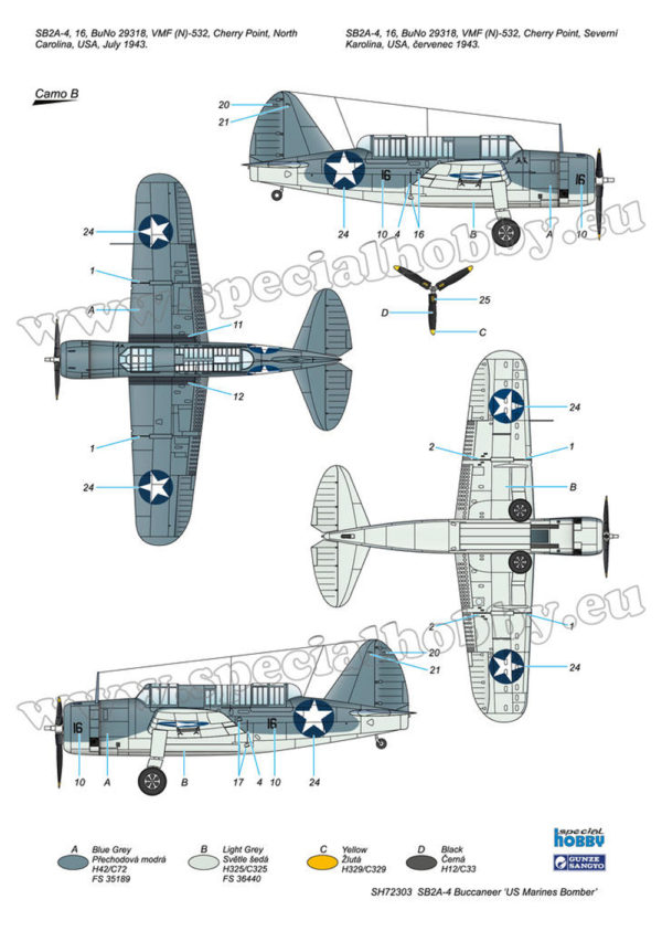 Special Hobby to Release SB2A-4 Buccaneer Model Kit