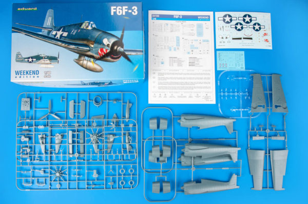 Eduard Releases New “Weekend Edition” 1/48 F6F-3 Model Kit