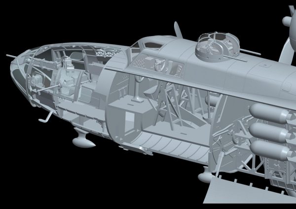 New Details, Renderings Of HK’s Upcoming B-17F Model Kit