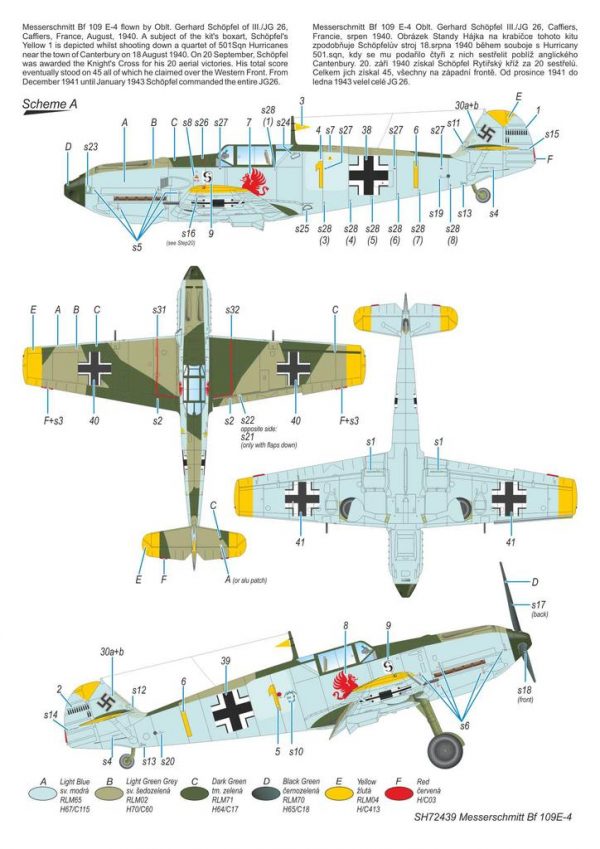 Special Hobby Releases New Tool Bf 109E-4 Model Kit