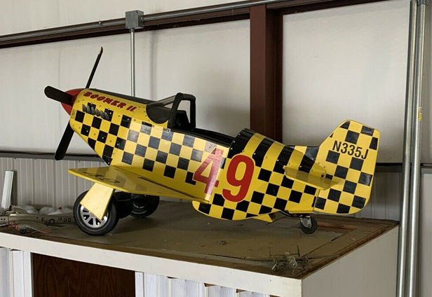 P 51 mustang pedal hot sale plane