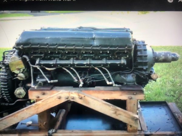 Rolls Royce Merlin II Engine Spotted For Sale