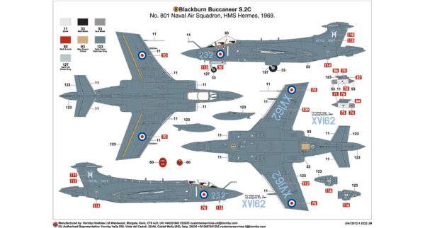 Airfix Reveals Liveries For New Tool 1/48 Blackburn Buccaneer S.2