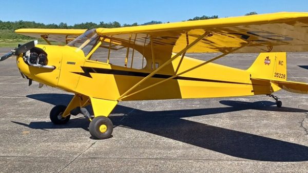 1944 Piper J3L Cub For Sale: “Museum Quality Restoration, Fresh Annual”